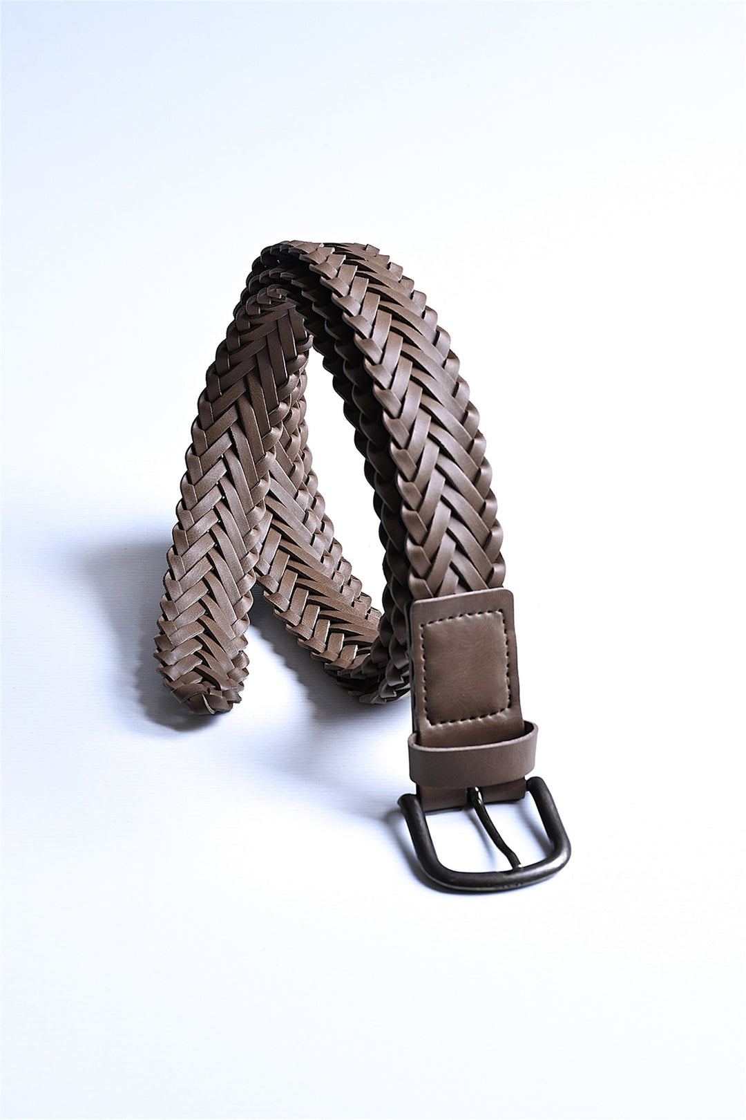 ANT Faux Leather Knitted Men's Belt - Glyfáda