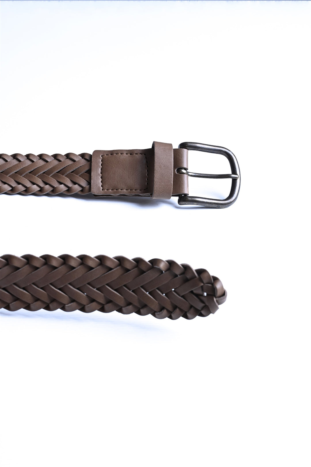 ANT Faux Leather Knitted Men's Belt - Glyfáda
