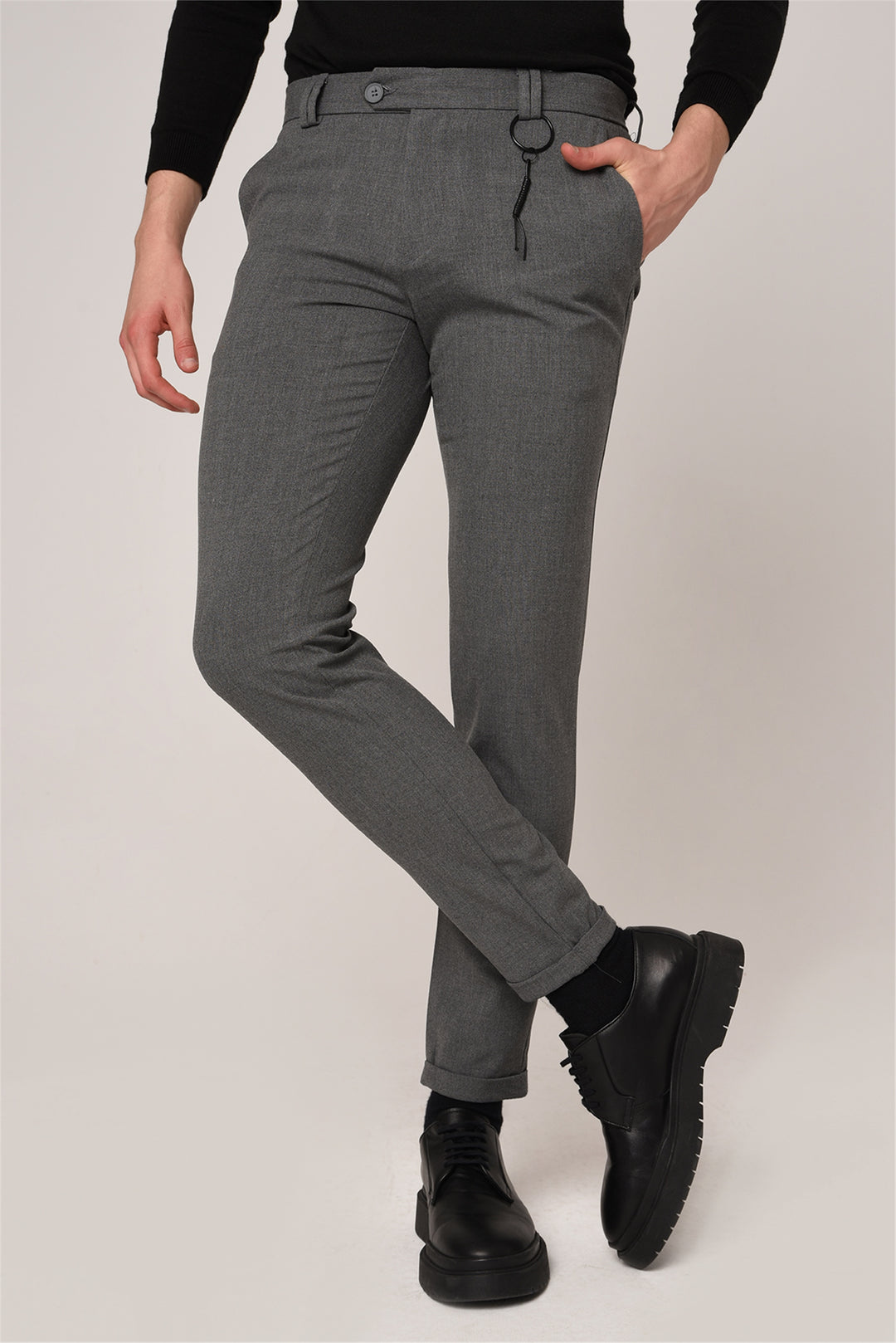 ANT Men's Slim Fit Accessory Trousers - Binghamton