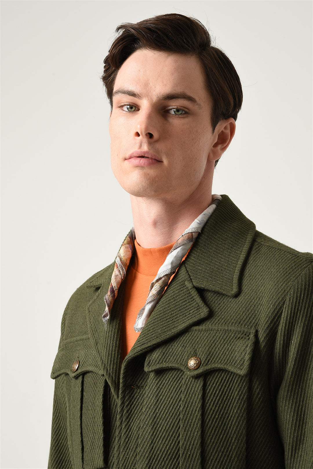 ANT Men's Camp  Collar Belt Detailed Seasonal Coat - Dakota Ridge