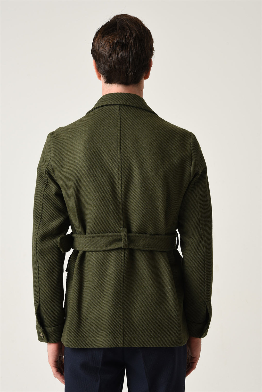 ANT Men's Camp  Collar Belt Detailed Seasonal Coat - Dakota Ridge