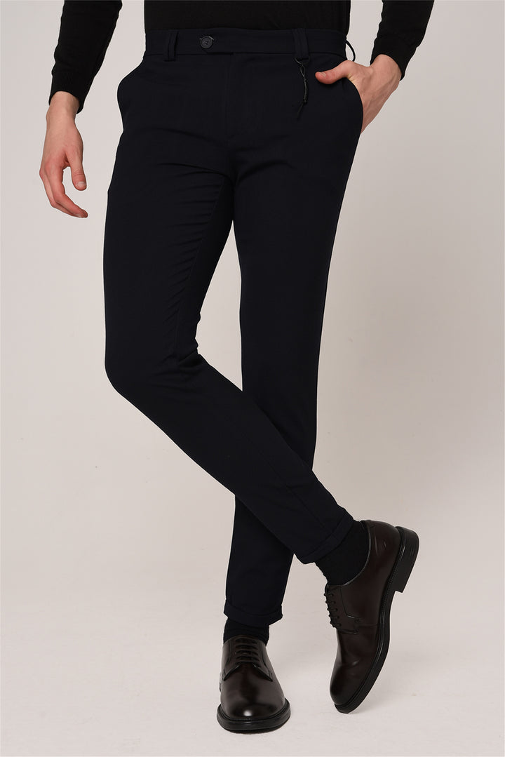 ANT Men's Slim Fit Accessory Trousers - Plauen