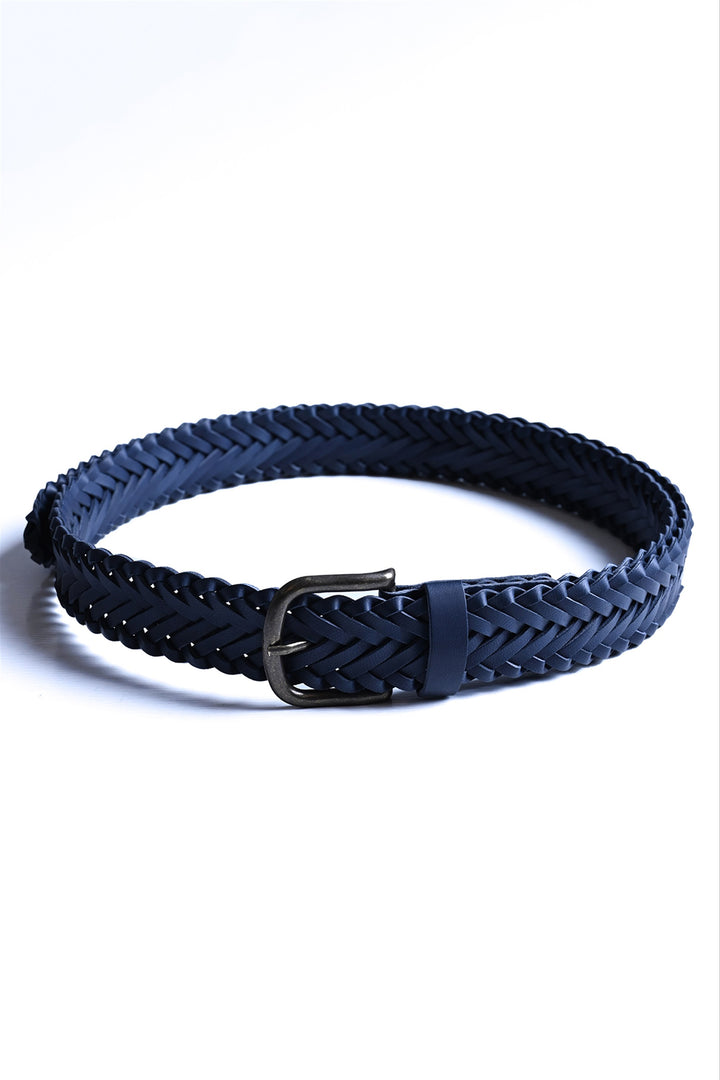 ANT Faux Leather Knitted Men's Belt - Lubbock