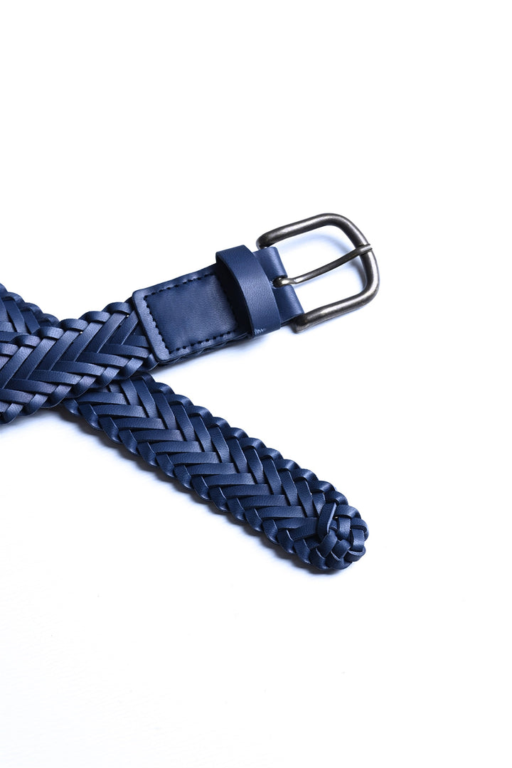 ANT Faux Leather Knitted Men's Belt - Lubbock