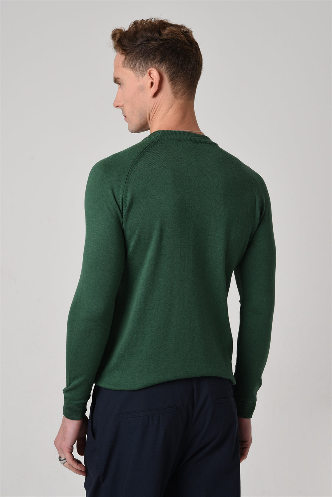 ANT Crew Neck Slim Fit Knitwear Sweater - Crotone