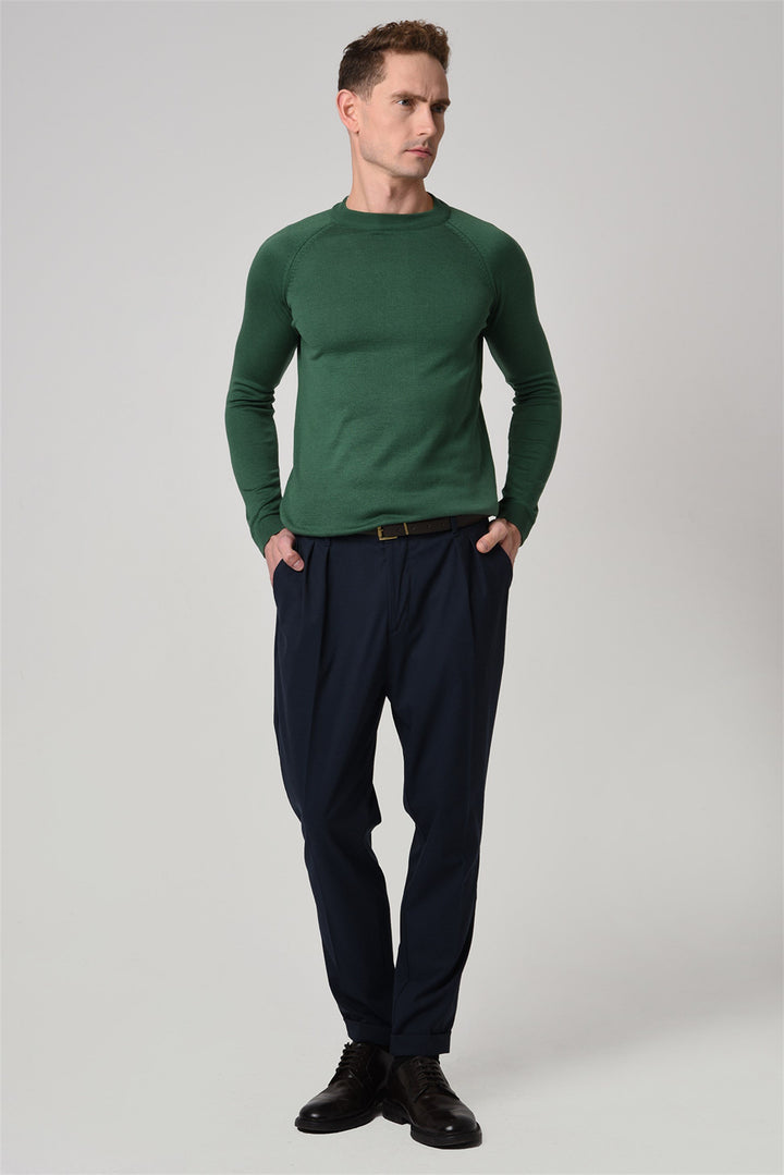 ANT Crew Neck Slim Fit Knitwear Sweater - Crotone