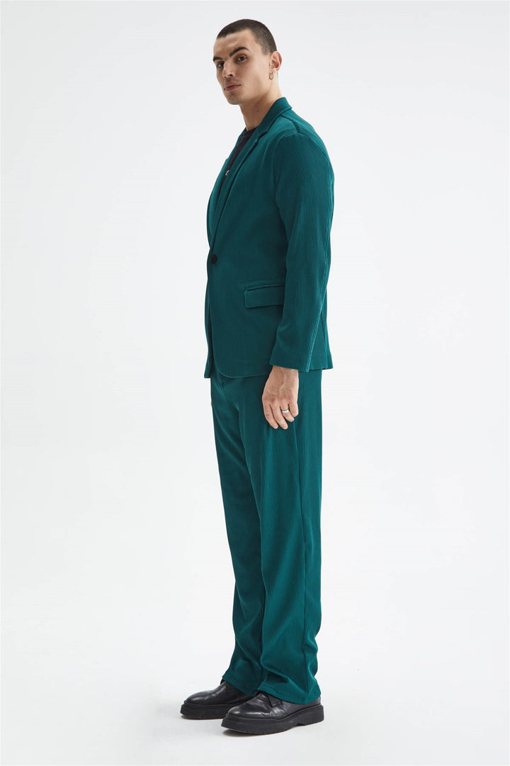 ANT Men's Ribbed Textured Oversize Suit - Neu-Ulm