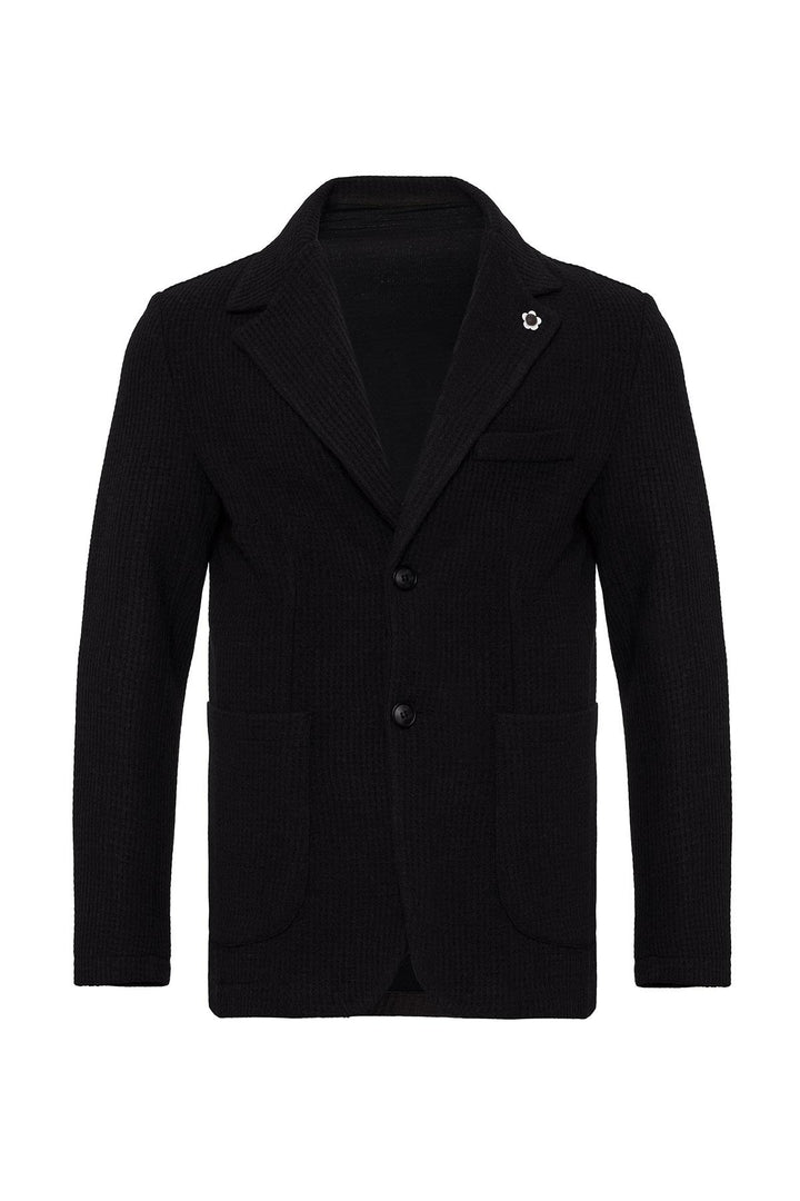 ANT Knitted Textured Men's Jacket - Andújar