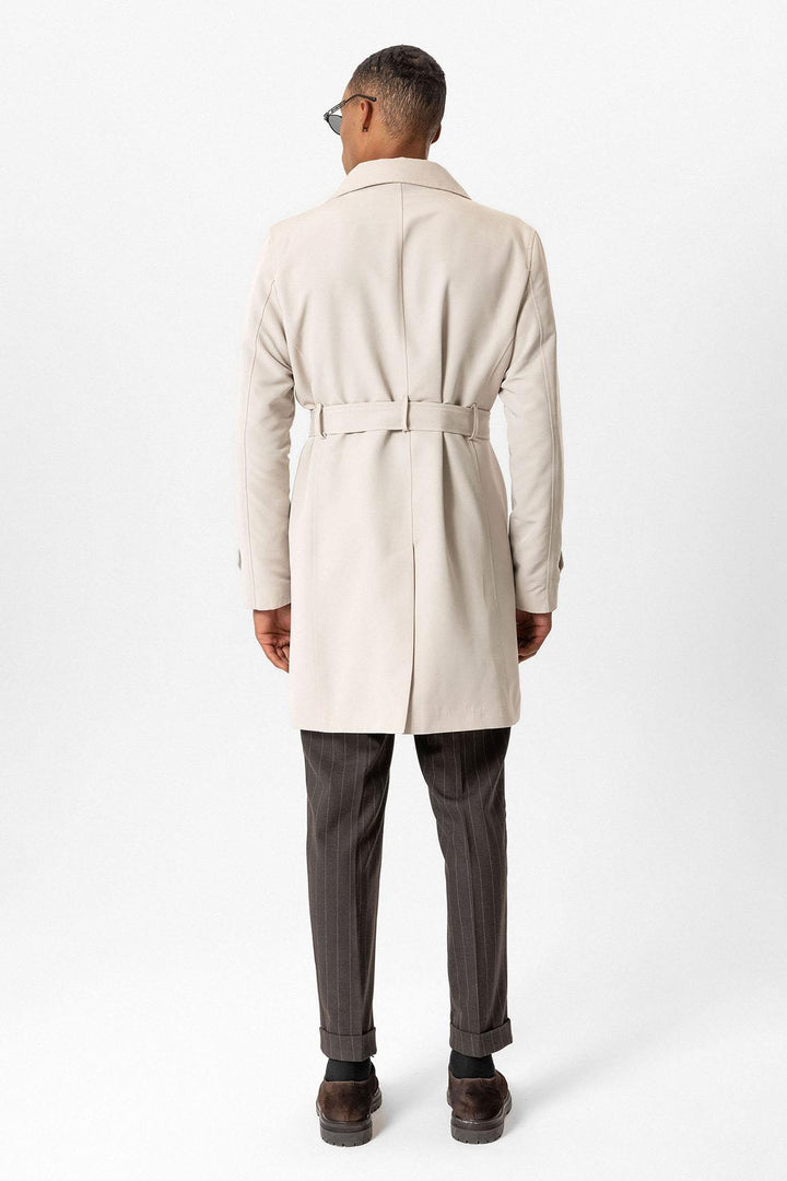 ANT Belted Double Breasted Trench Coat - Bastia