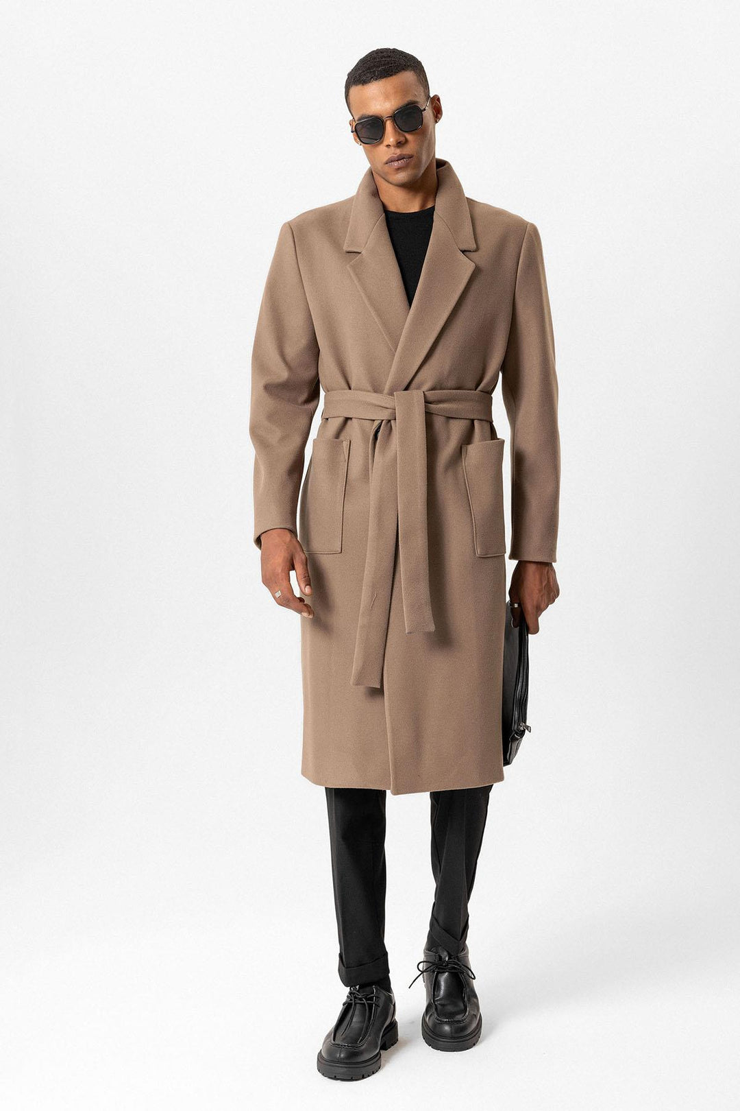 ANT Belted Bag Pocketed Men's Coat - Rodgau