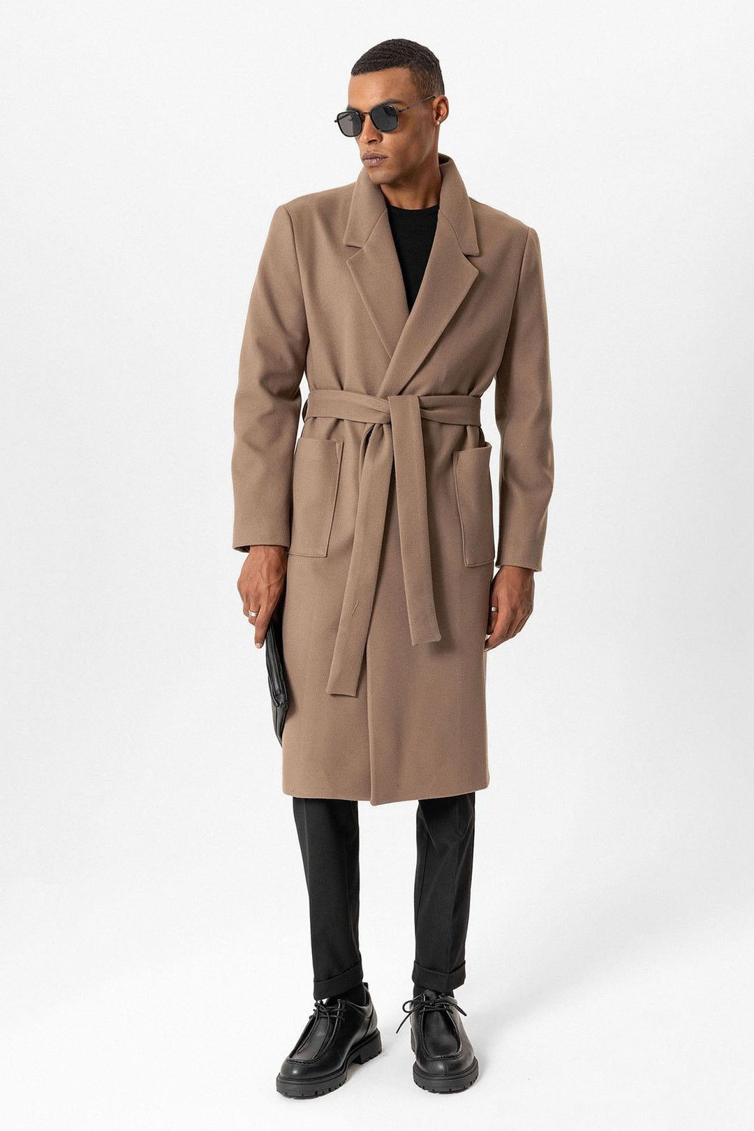 ANT Belted Bag Pocketed Men's Coat - Rodgau