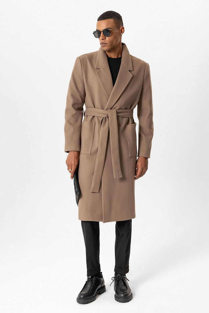 ANT Belted Bag Pocketed Men's Coat - Rodgau
