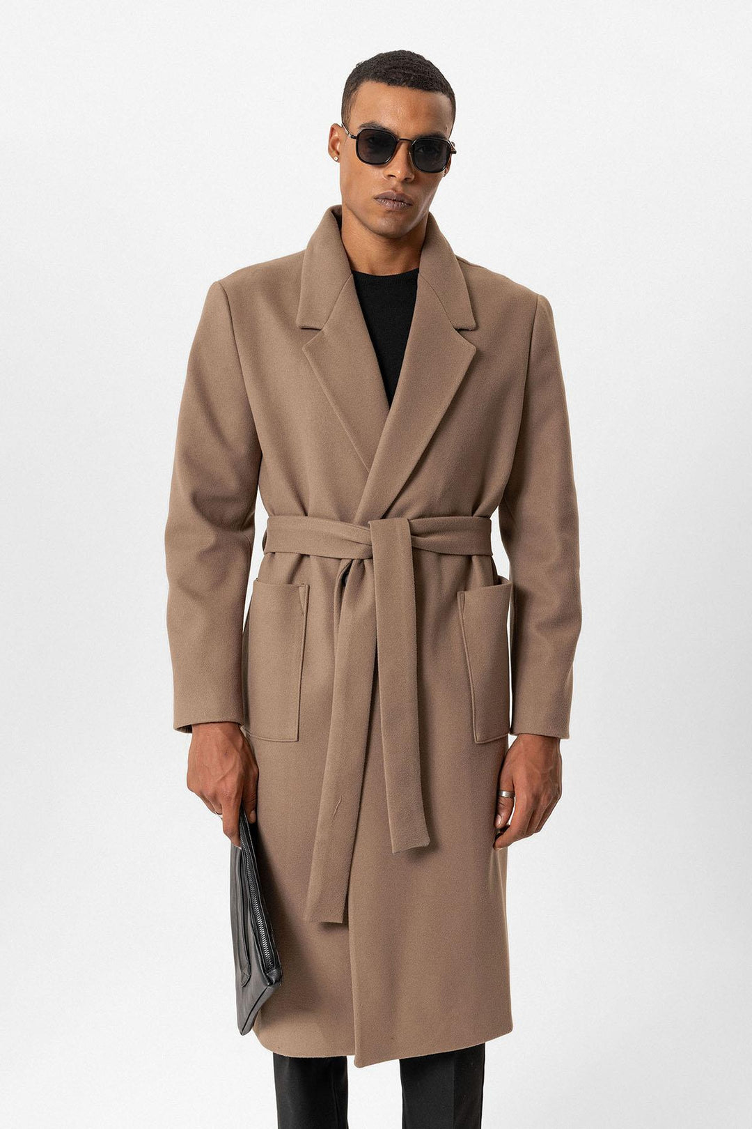 ANT Belted Bag Pocketed Men's Coat - Rodgau