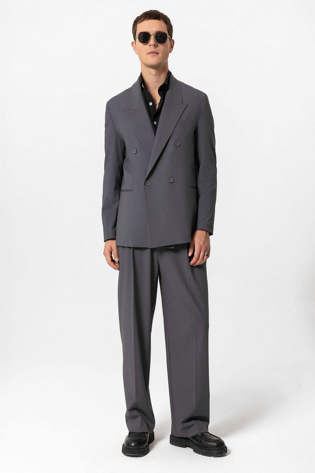 ANT Single Button Double-breasted Men's Blazer Jacket - Bruchsal
