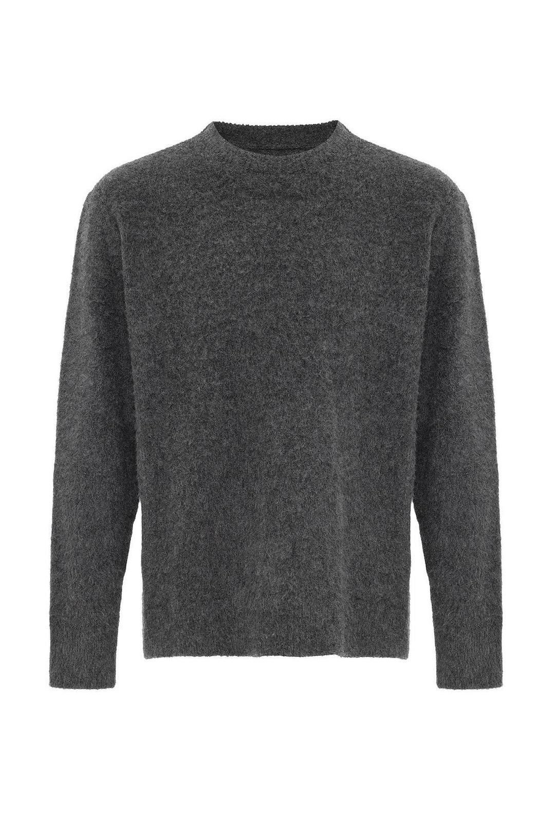 ANT Antioch Anthracite Soft Textured Men's Sweater - Orange