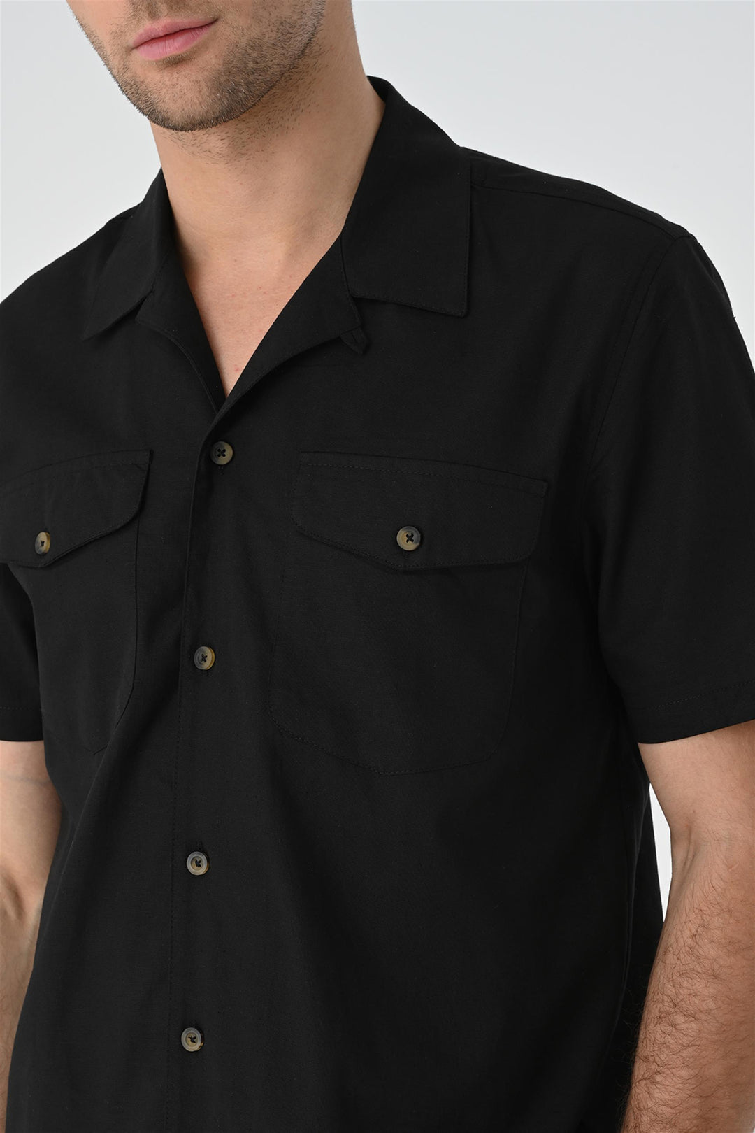ANT Camp  Collar Pocket Detailed Men's Shirt - Rijswijk
