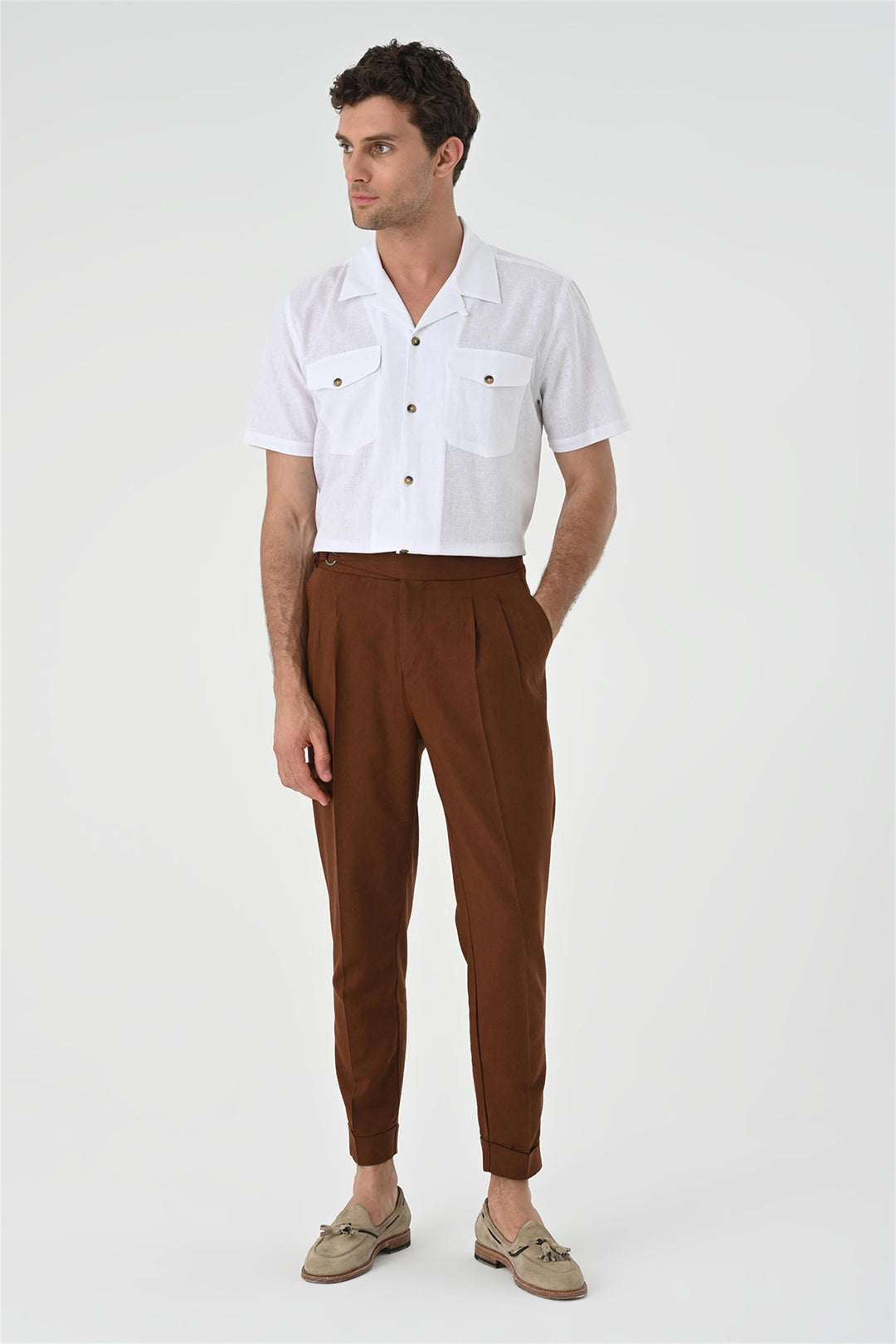 ANT Camp  Collar Pocket Detailed Men's Shirt - Ingolstadt
