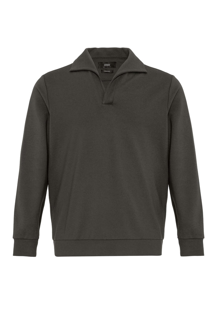 ANT Camp  Collar Regular Fit Long Sleeve Sweater - Galátsi