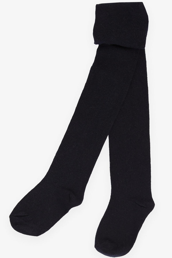 BRE Plus Girl Child Tights Basic 1-6 Years, Navy Blue - Merrillville