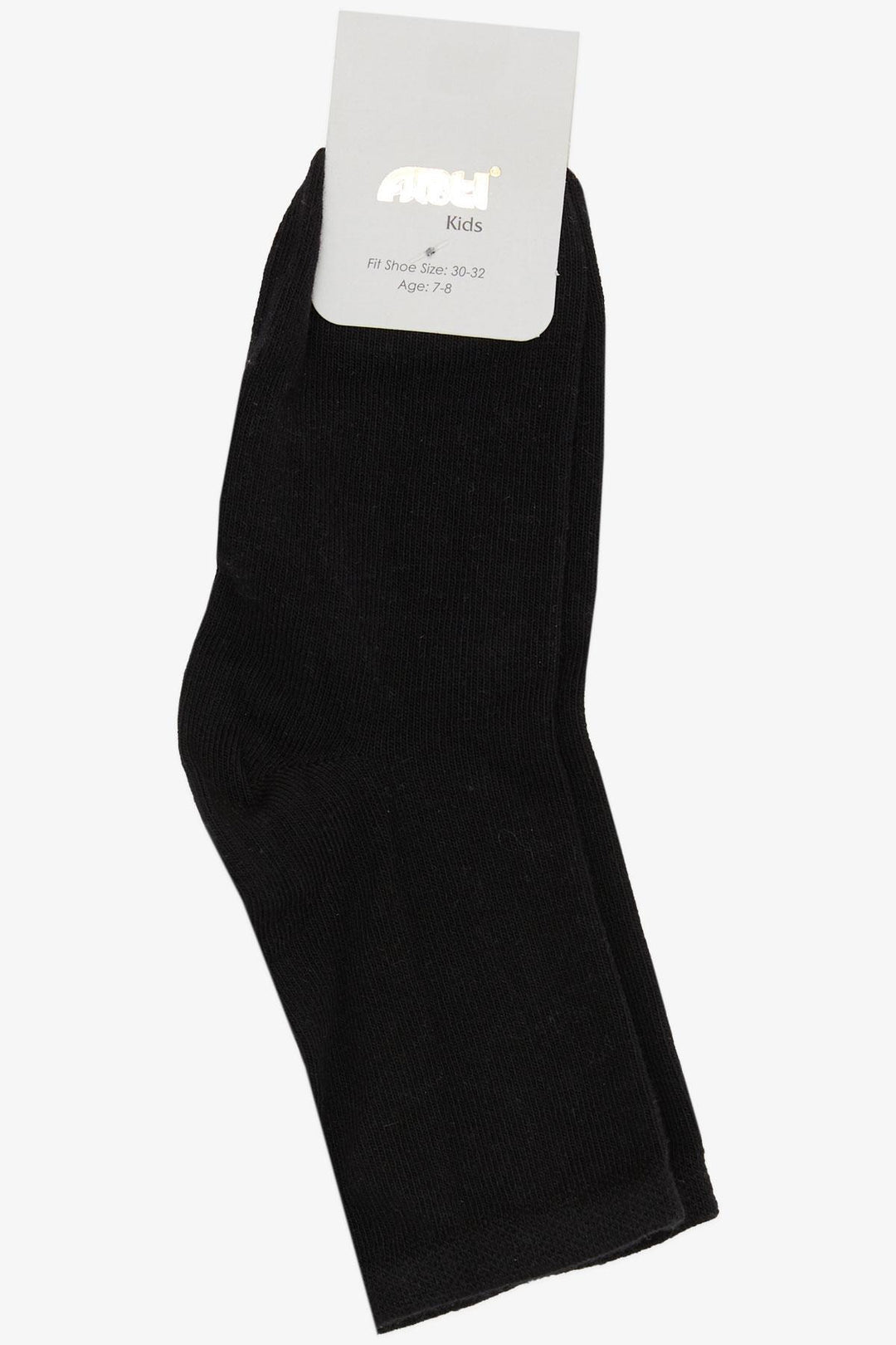 BRE Plus Girl Child Socket Socks Basic 76 Years, Black - Murcia