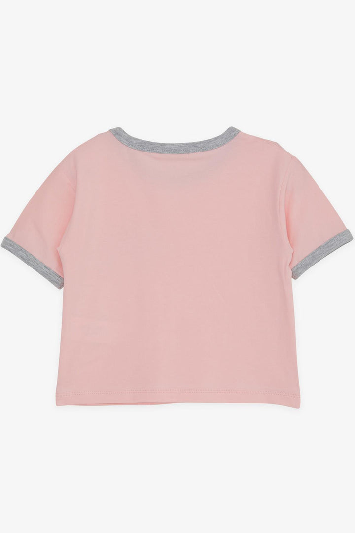 BRE Babely Girl Child T-shirt Crop Cartoon Character Kuromi & My Melody Printed 96 Years, Pink - Yuba City