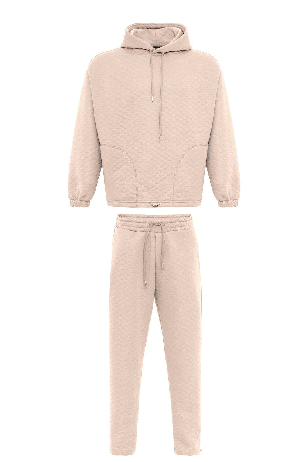 ANT Diamond Patterned Oversize Men's Tracksuit Set - Visalia