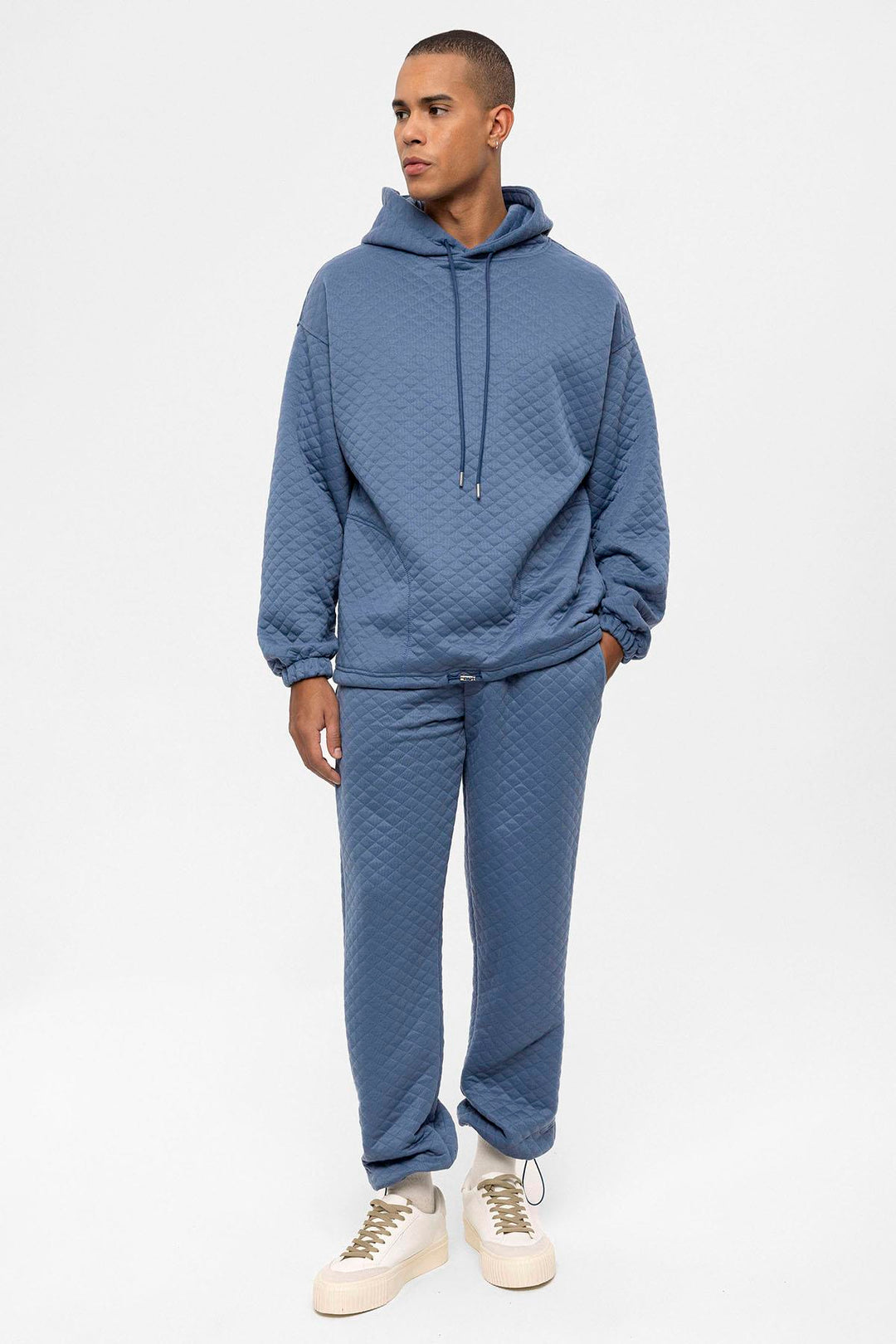 ANT Diamond Patterned Oversize Men's Tracksuit Set - Chapel Hill
