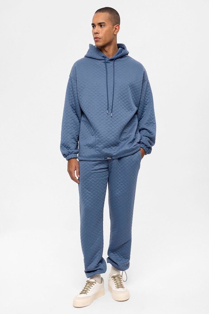 ANT Diamond Patterned Oversize Men's Tracksuit Set - Chapel Hill