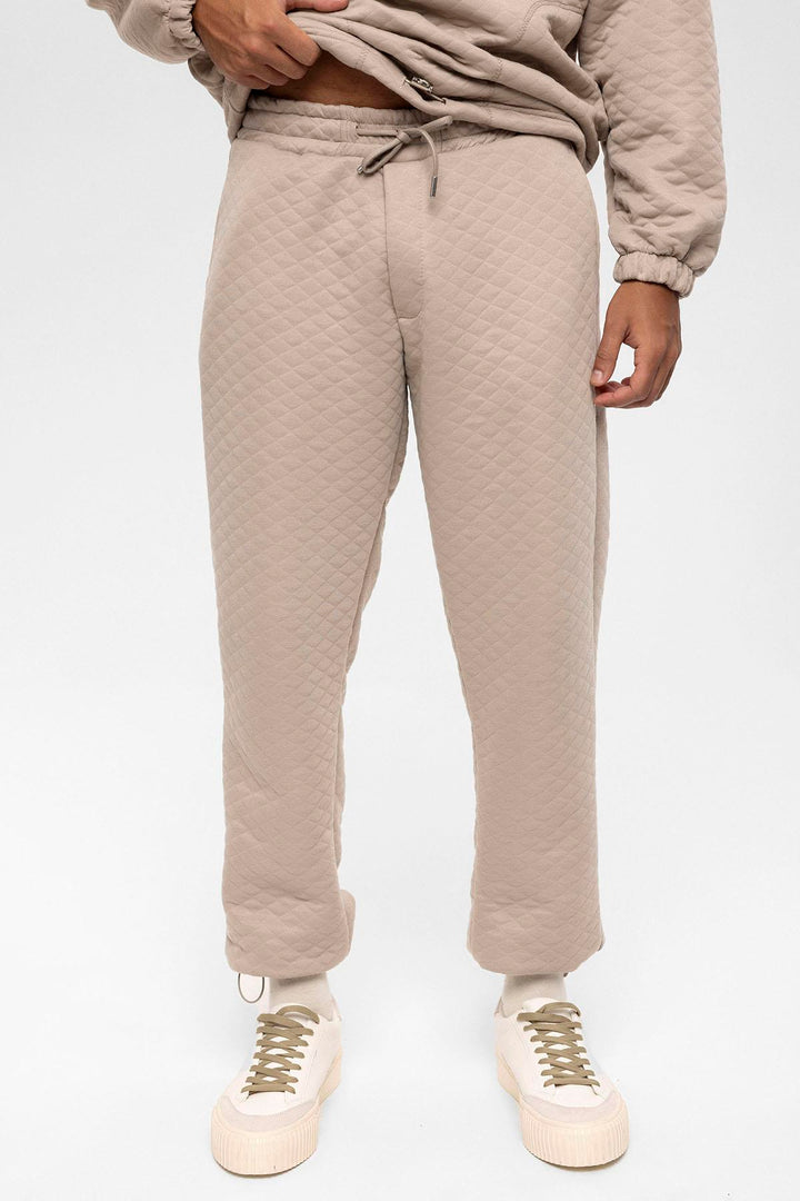 ANT Diamond Patterned Oversize Men's Tracksuit Set - Visalia