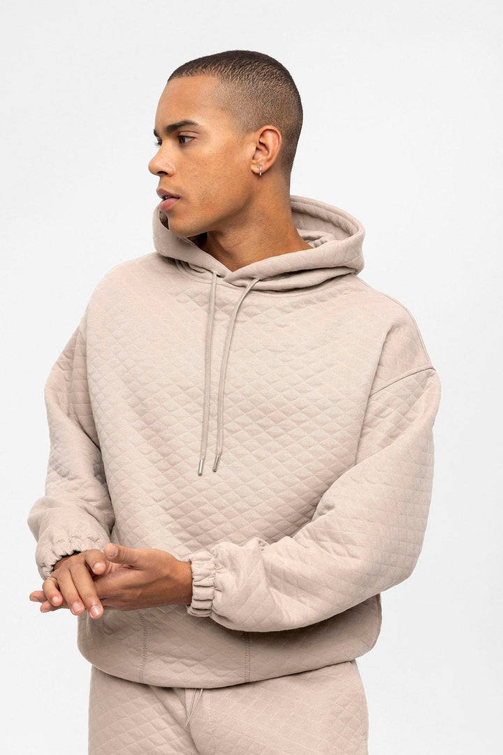 ANT Diamond Patterned Oversize Men's Tracksuit Set - Visalia