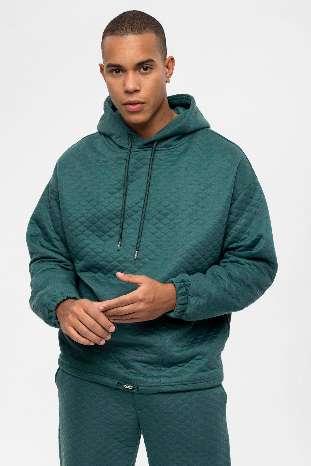 ANT Diamond Patterned Oversize Men's Tracksuit Set - Elmshorn