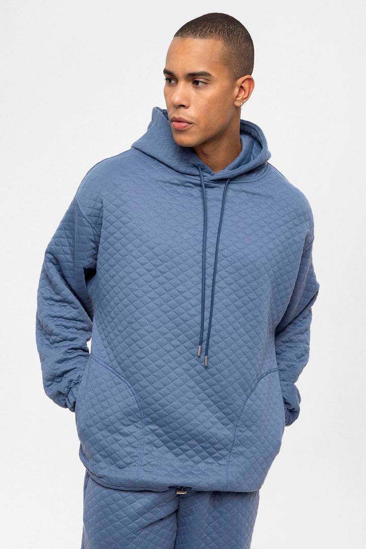 ANT Diamond Patterned Oversize Men's Tracksuit Set - Chapel Hill