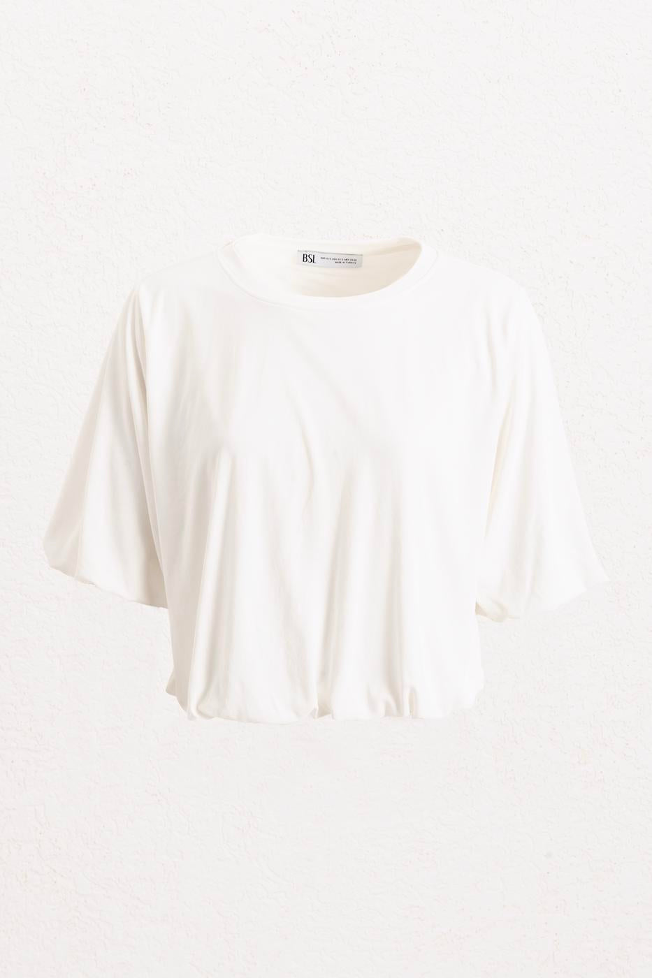 BSL Women Balloon Sleeve Modal Blouse - Mettmann