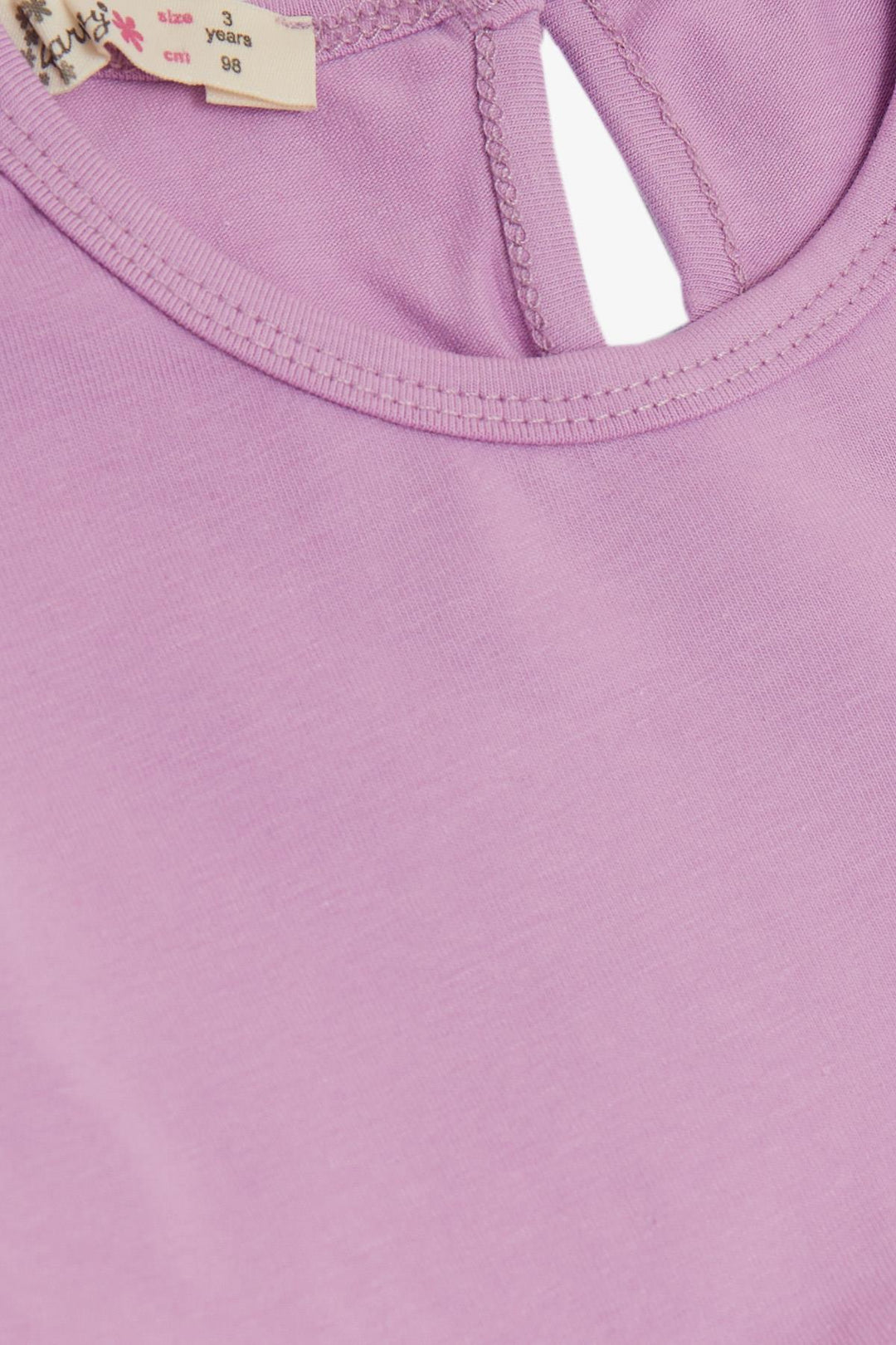 BRE Silly Girl Child Long Sleeve Dress Cute Princess Kitty Printed 1.5-5 Years, Lilac - Civitavecchia