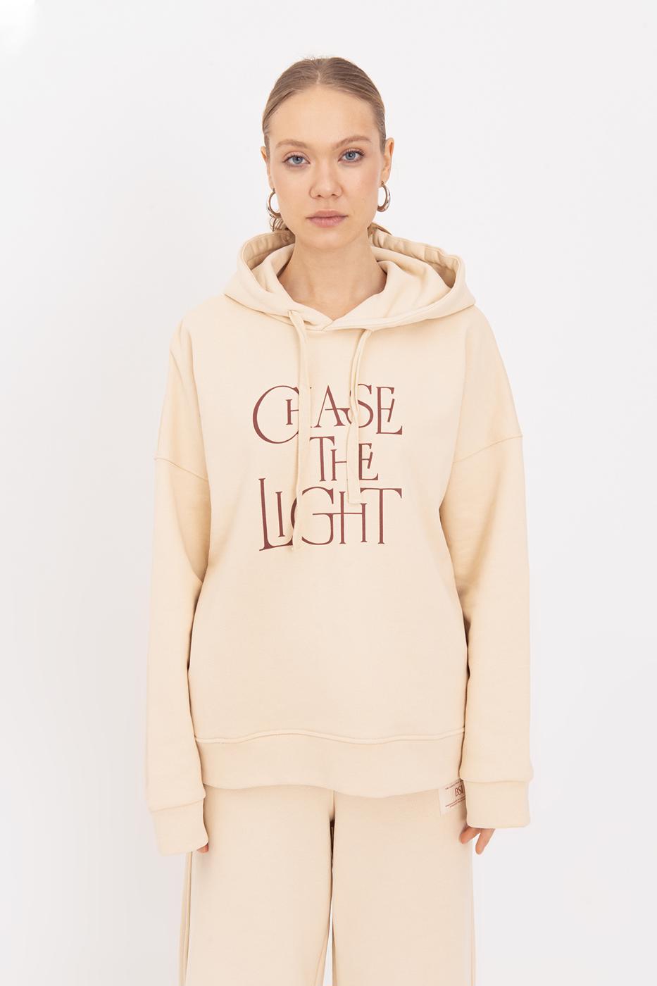 BSL Women Printed Hooded Sweatshirt - Council Bluffs