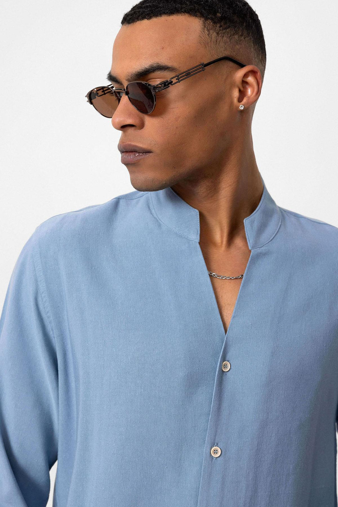 ANT Judge Collar Long Sleeve Men's Shirt - Fort Pierce