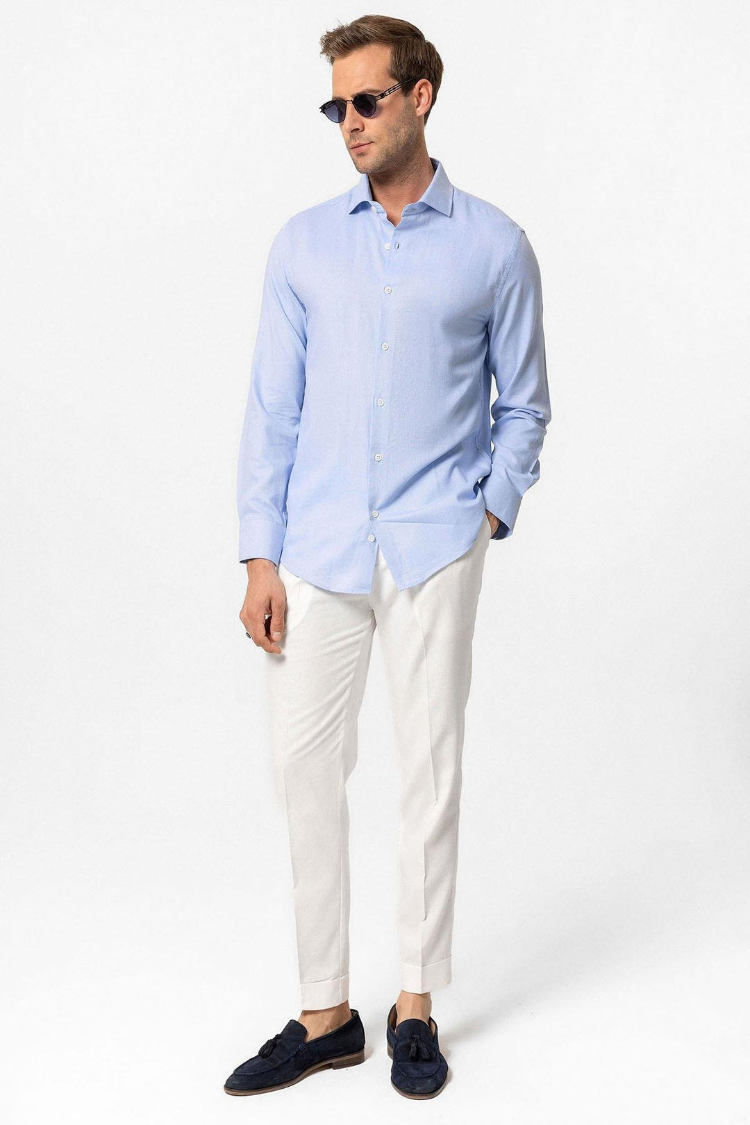ANT Long Sleeve Slim Fit Men's Shirt - Chingford