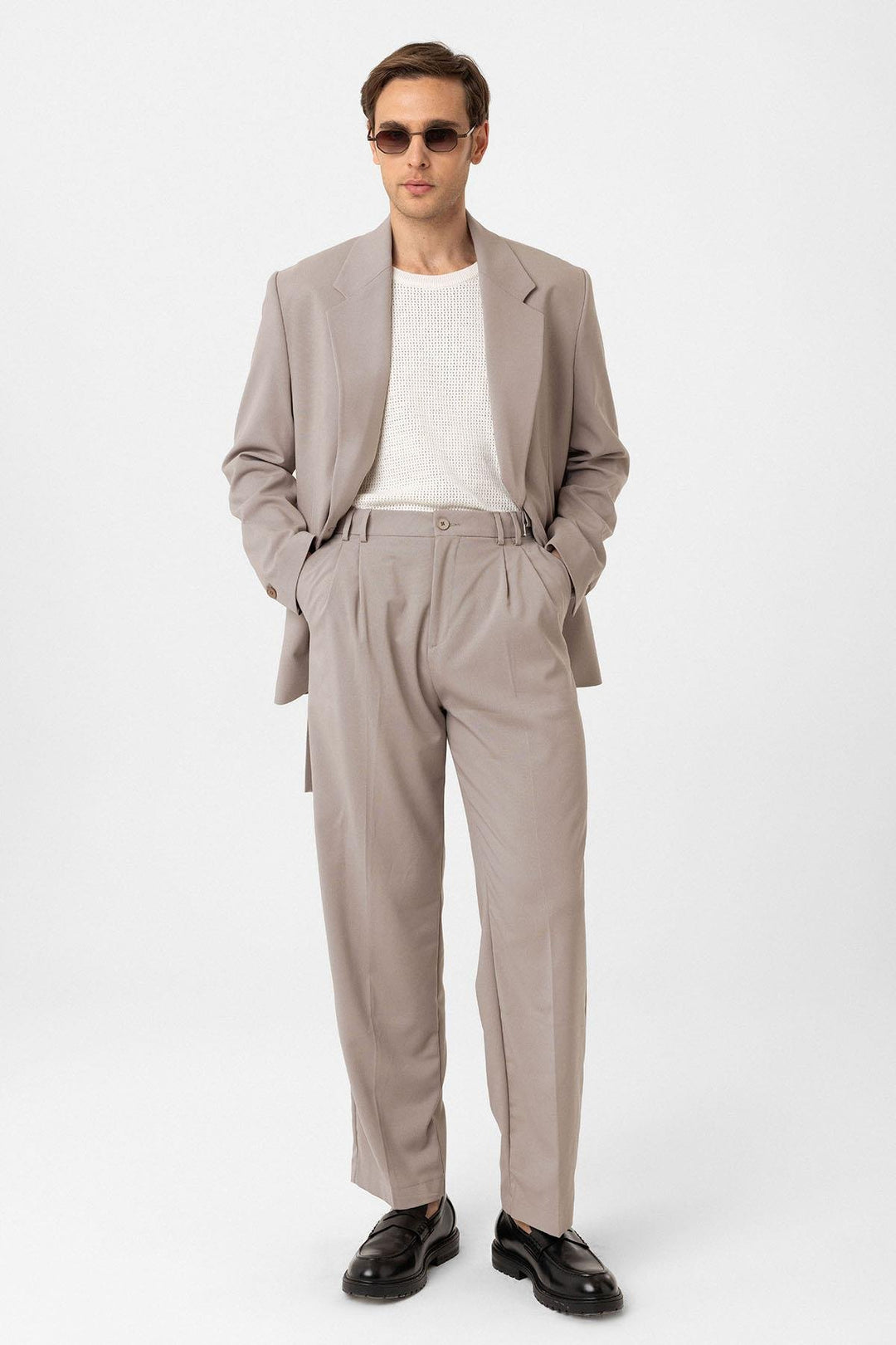 ANT Antioch Lord Double Pleated Baggy Fit Men's Pants - Chemnitz