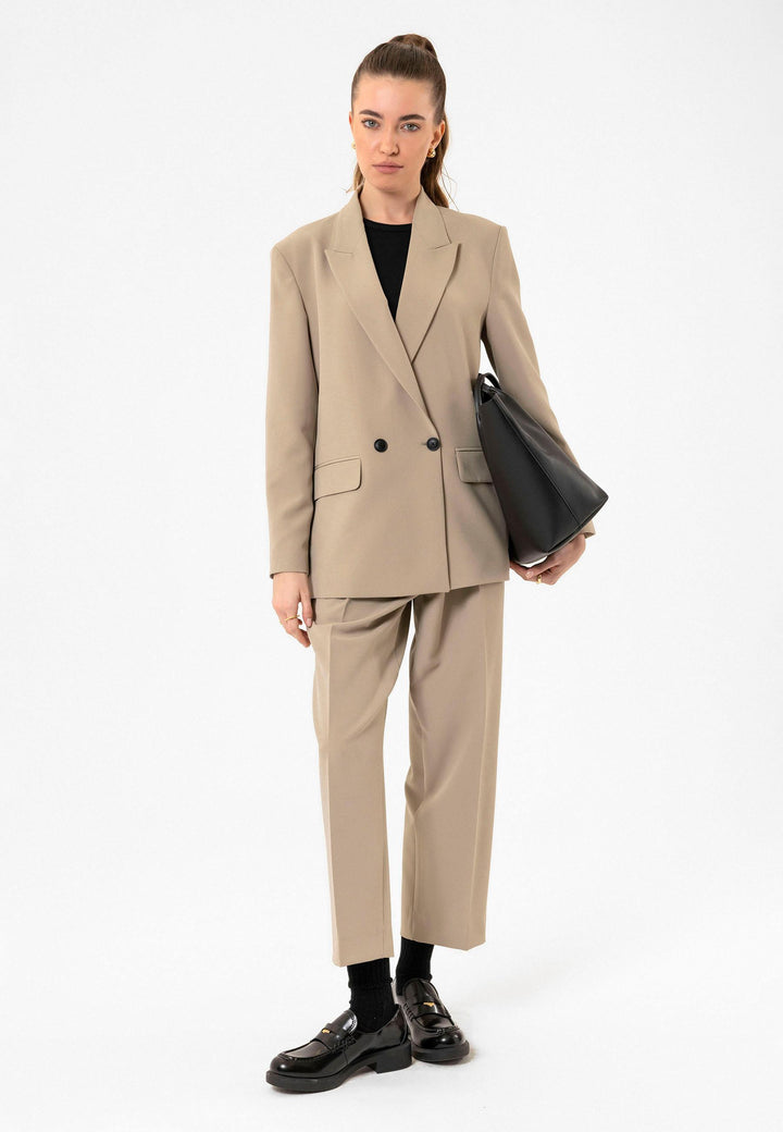 ANT Antioch Lord Women's Double Breasted Oversize Blazer Jacket - Cheltenham