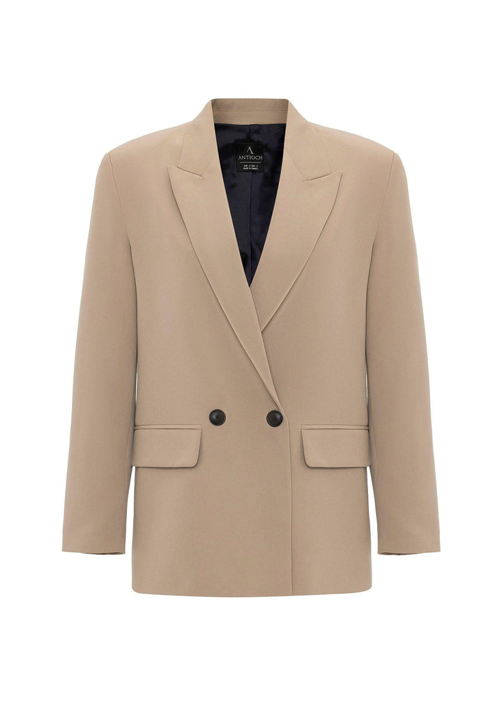 ANT Antioch Lord Women's Double Breasted Oversize Blazer Jacket - Cheltenham