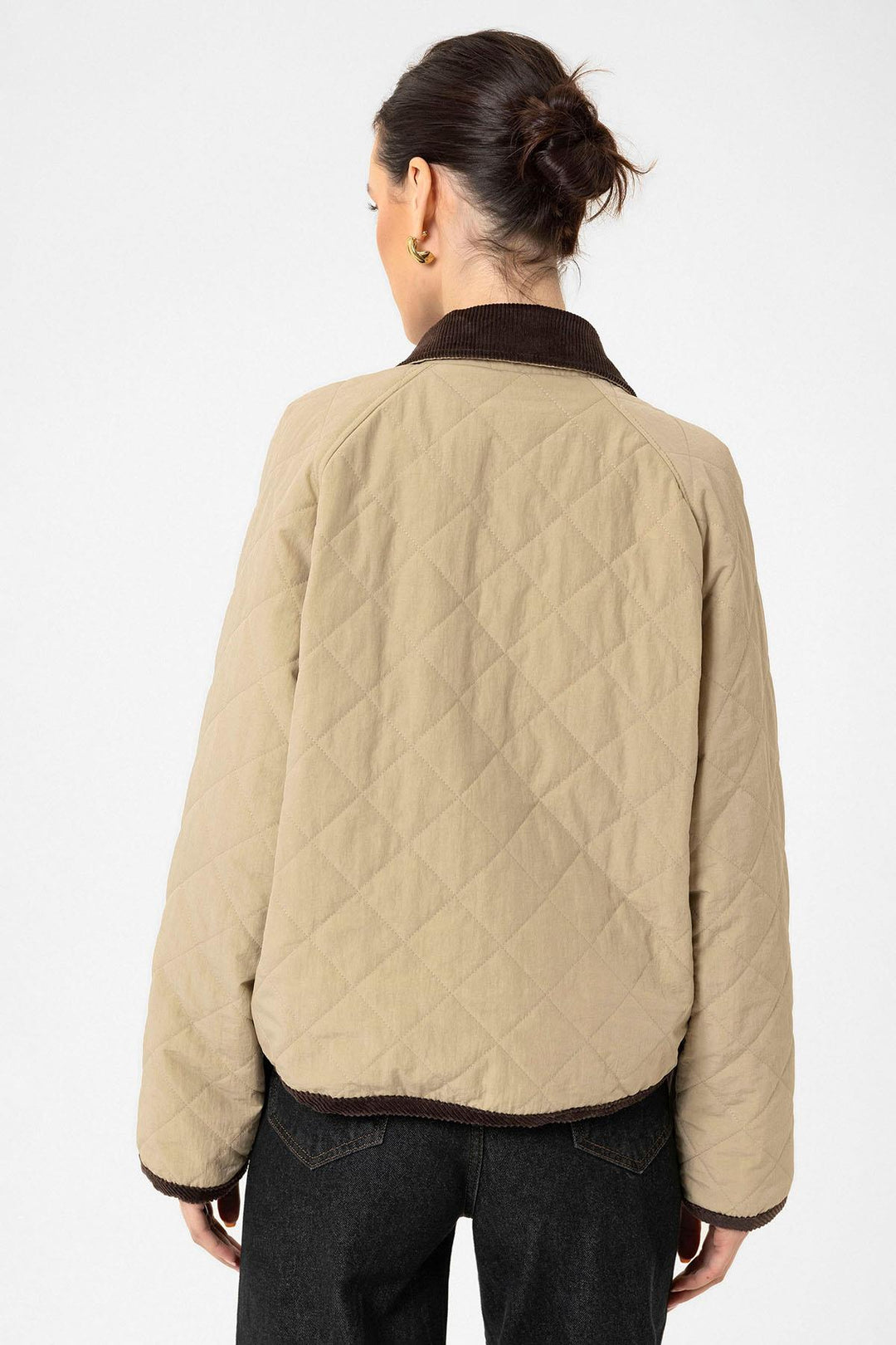 ANT Antioch Women's Quilted Jacket with Polo Collar - Sant’Eufemia Lamezia