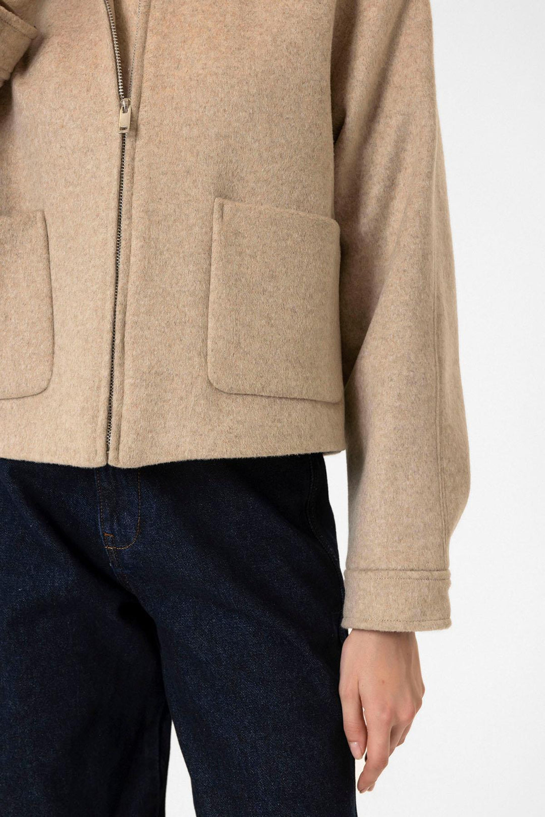 ANT Antioch Lord Woman Wool Blend Short Jacket - Santa Fe