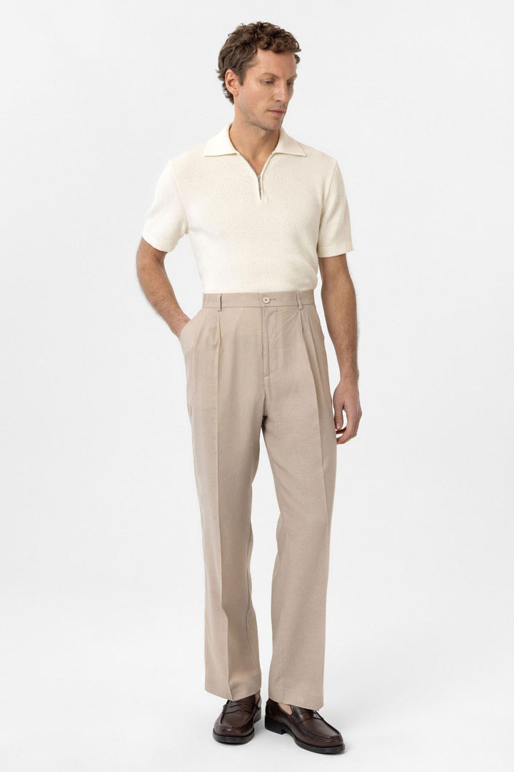 ANT Antioch Men's Baggy Pants with Chain Mixed Fabric - El Dorado Hills