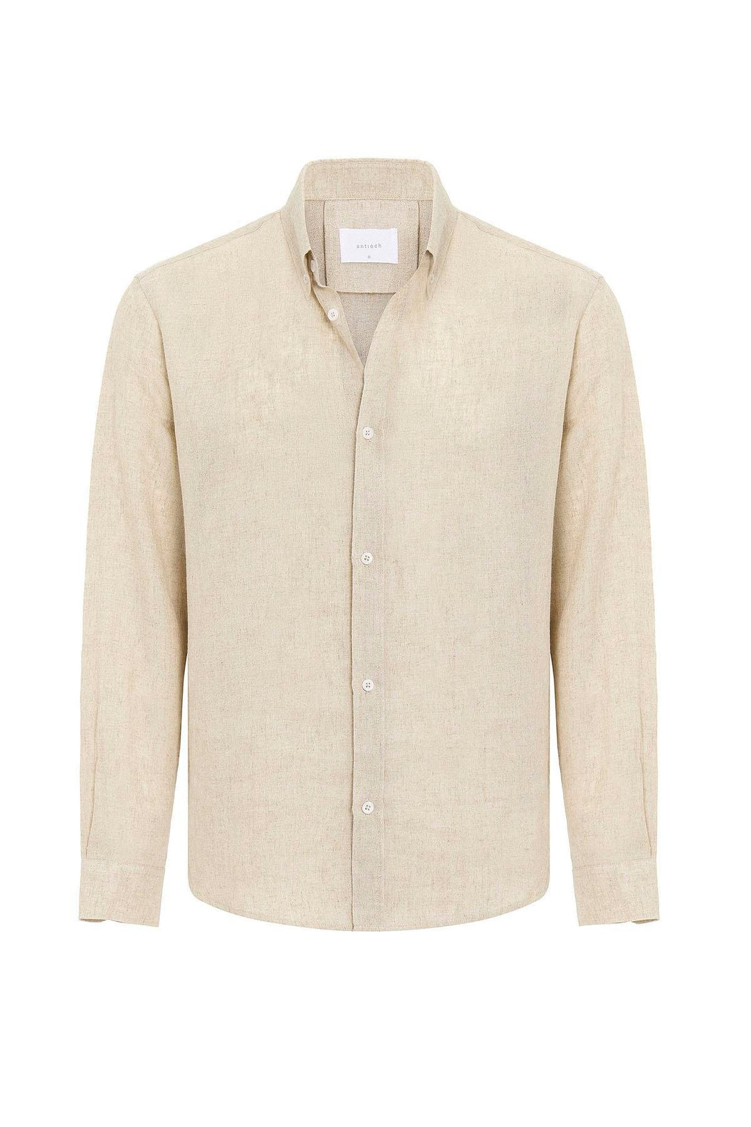 ANT Antioch Men's Shirt with Collar Buttoned with Mixed Fabric - Mechelen