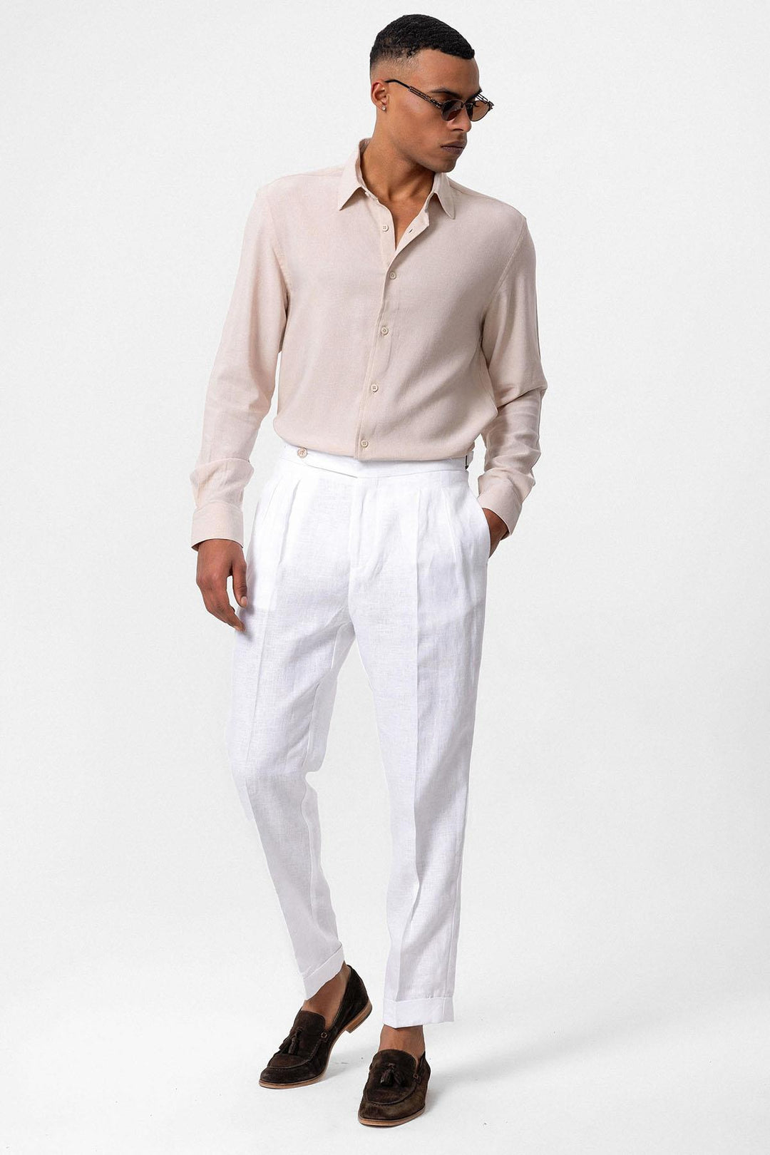 ANT Long Sleeve Linen Shirt - Bastia