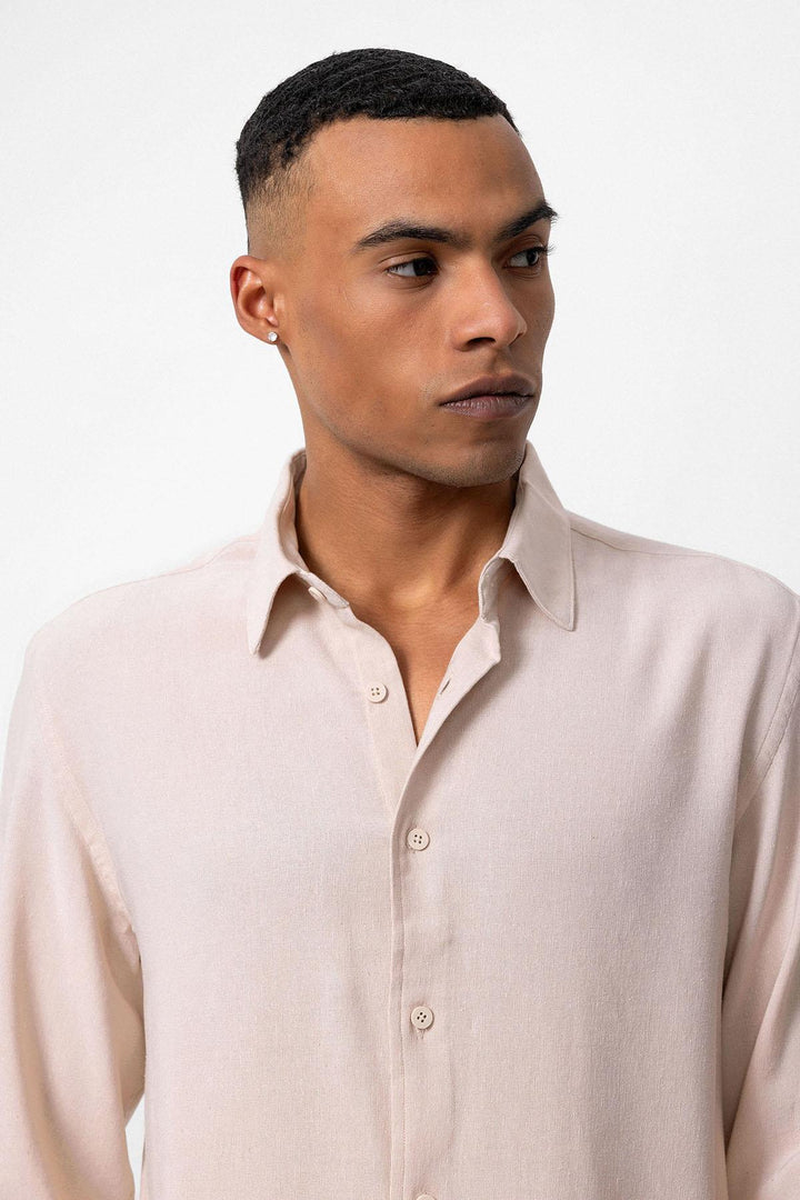 ANT Long Sleeve Linen Shirt - Bastia