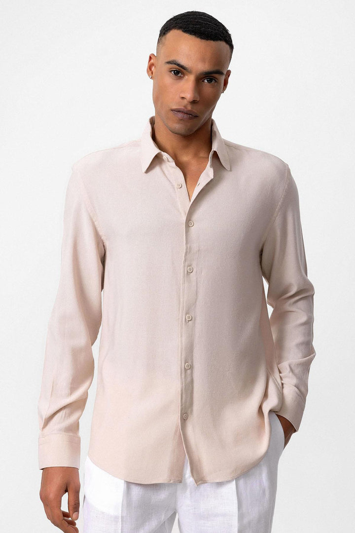 ANT Long Sleeve Linen Shirt - Bastia