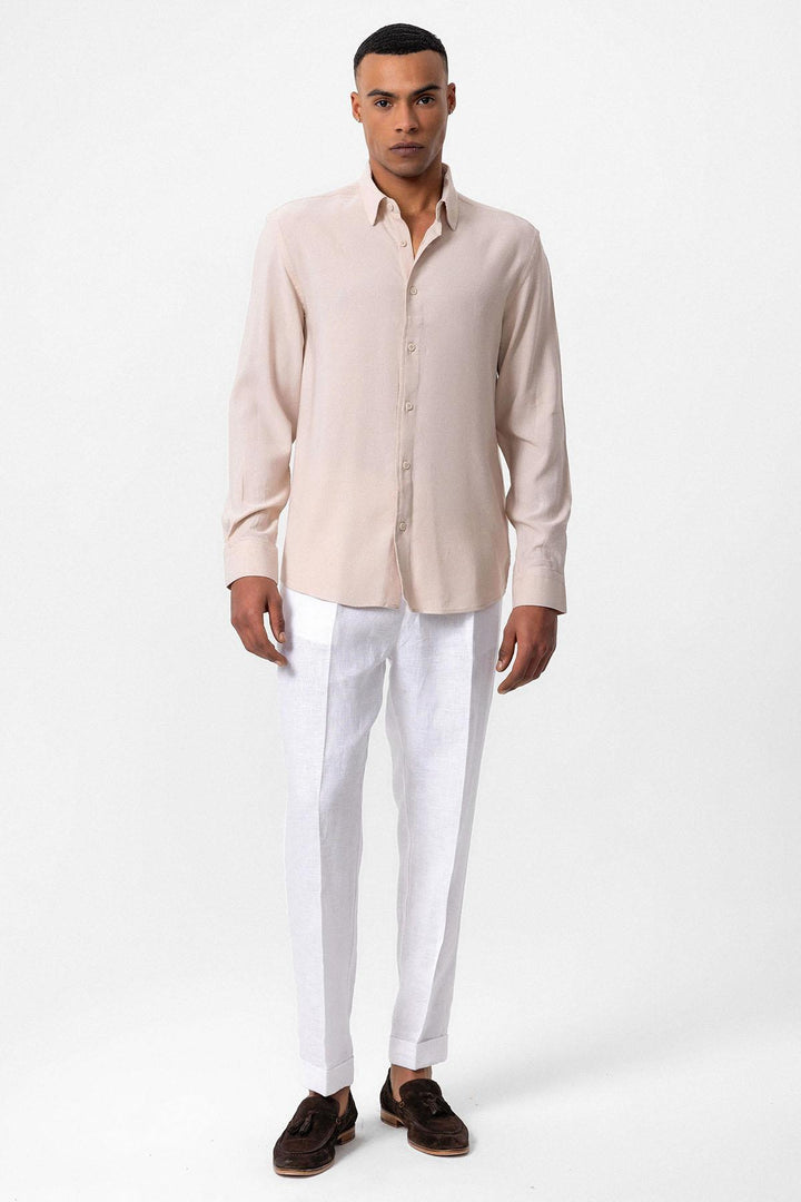 ANT Long Sleeve Linen Shirt - Bastia
