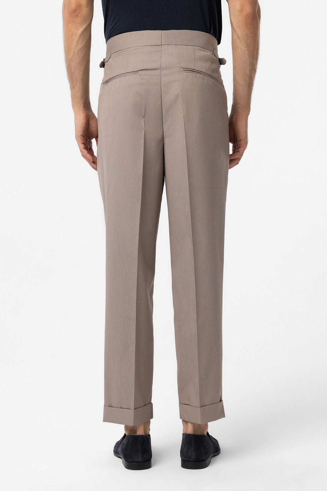 ANT Antioch Lord High Waist Italian Cut Pleated Men's Trousers - North Fort Myers