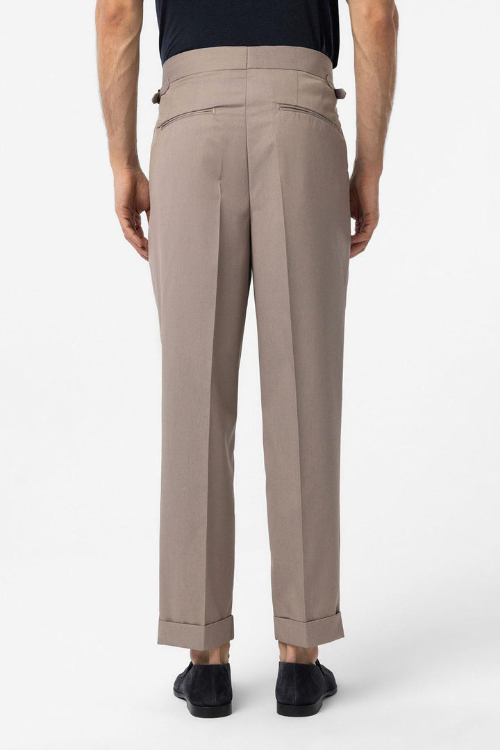 ANT Antioch Lord High Waist Italian Cut Pleated Men's Trousers - North Fort Myers